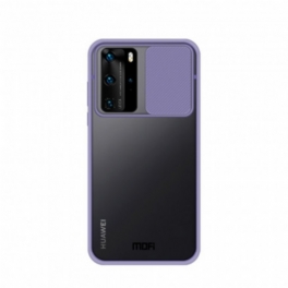 Mobilskal Huawei P40 Pro Camshield Färgade Kanter Mofi