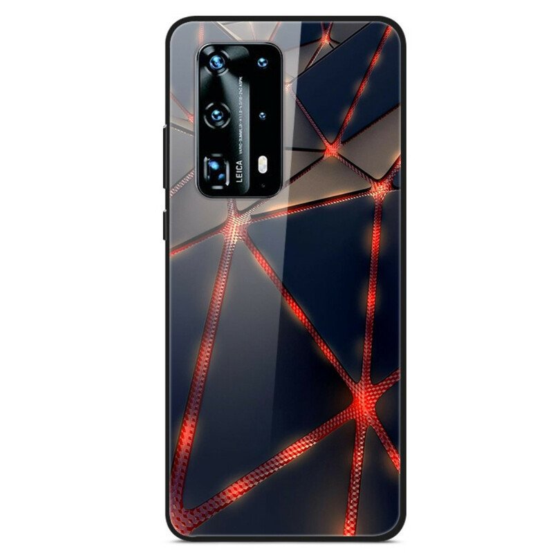 Skal Huawei P40 Pro Red Ray Härdat Glas