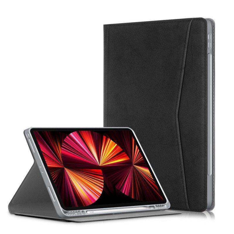 Folio-fodral iPad Pro 12.9" (2021) Affärslädereffekt