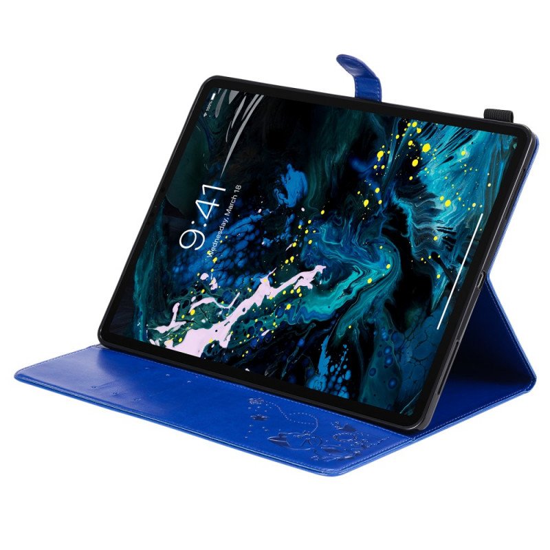 Folio-fodral iPad Pro 12.9" (2021) Katt Och Bin