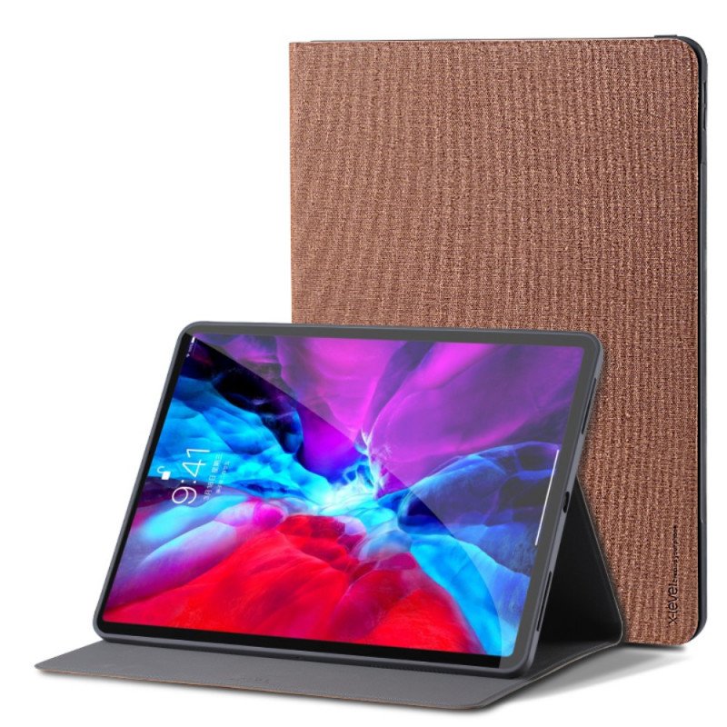 Folio-fodral iPad Pro 12.9" (2021) X-level Tyg