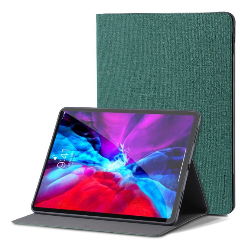 Folio-fodral iPad Pro 12.9" (2021) X-level Tyg