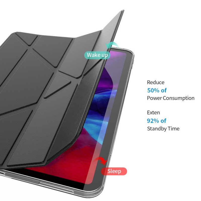 Skal iPad Pro 12.9" (2021) Enkel Origamidesign