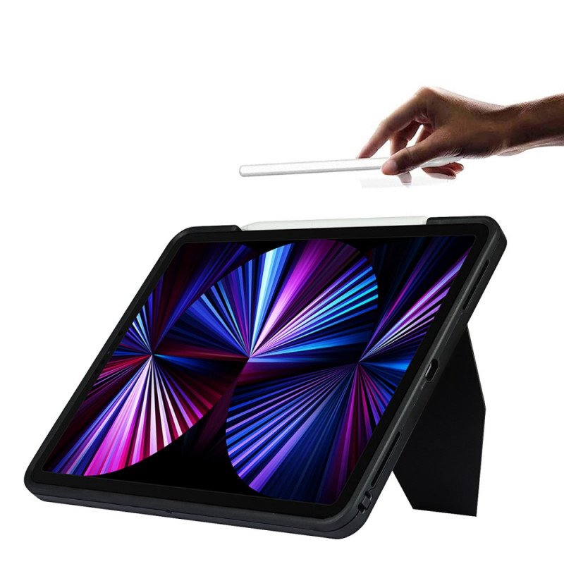 Skal iPad Pro 12.9" (2021) Handsfree-stöd I Konstläder