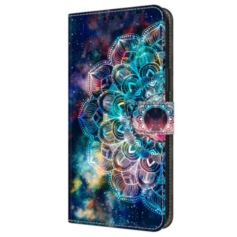 Fodral Samsung Galaxy A16 5g Gyroskopiskt Blommönster