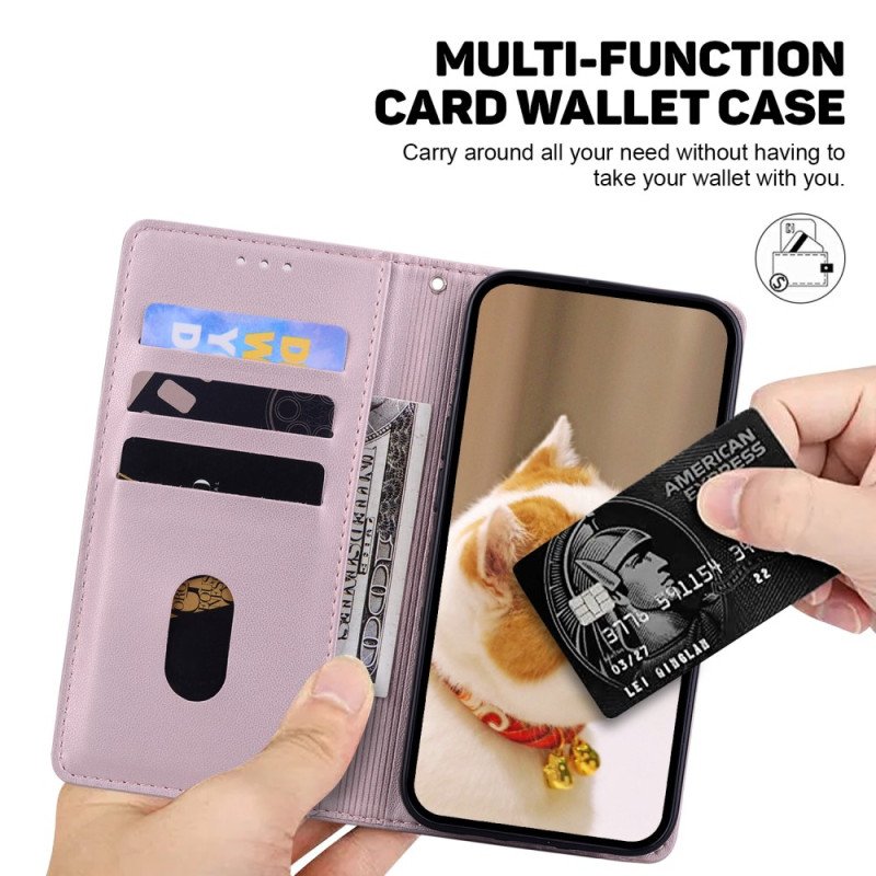 Fodral Samsung Galaxy A16 5g Rfid Protection Cat Scene