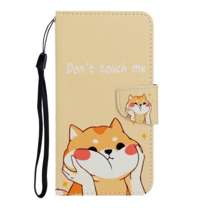 Läderfodral Samsung Galaxy A16 5g Telefonfodral Shiba Inu