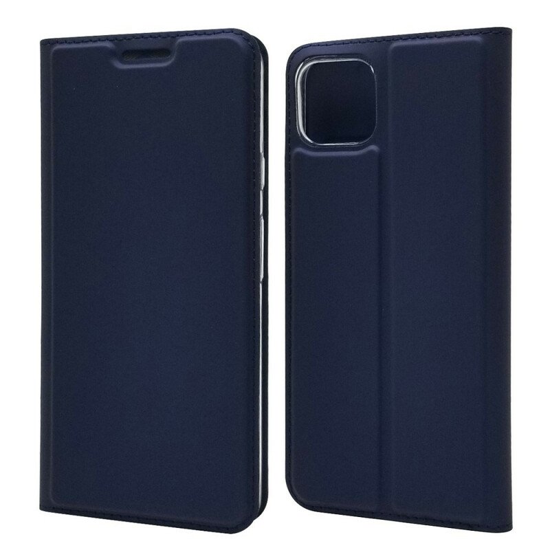 Folio-fodral Google Pixel 4 Läderfodral Skin Pro Dux Ducis