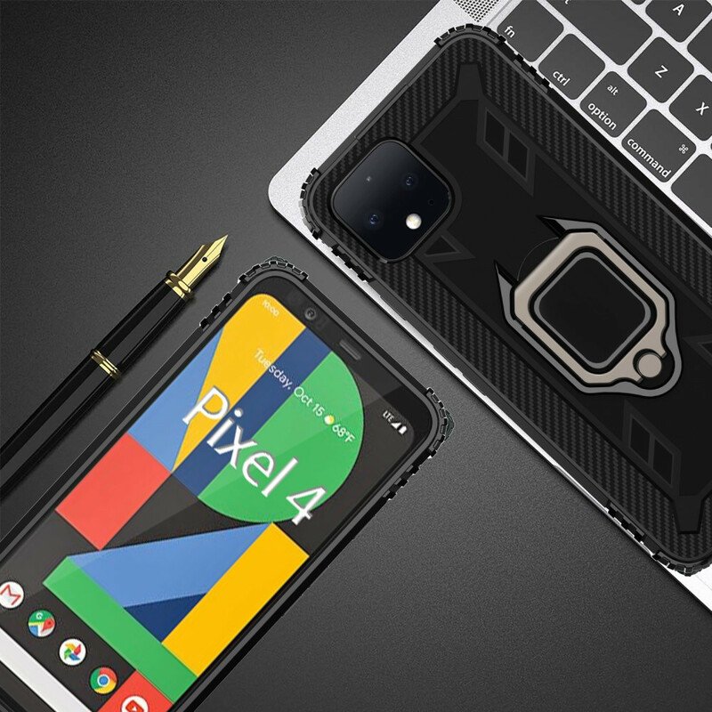 Skal Google Pixel 4 Ring Och Kolfiber