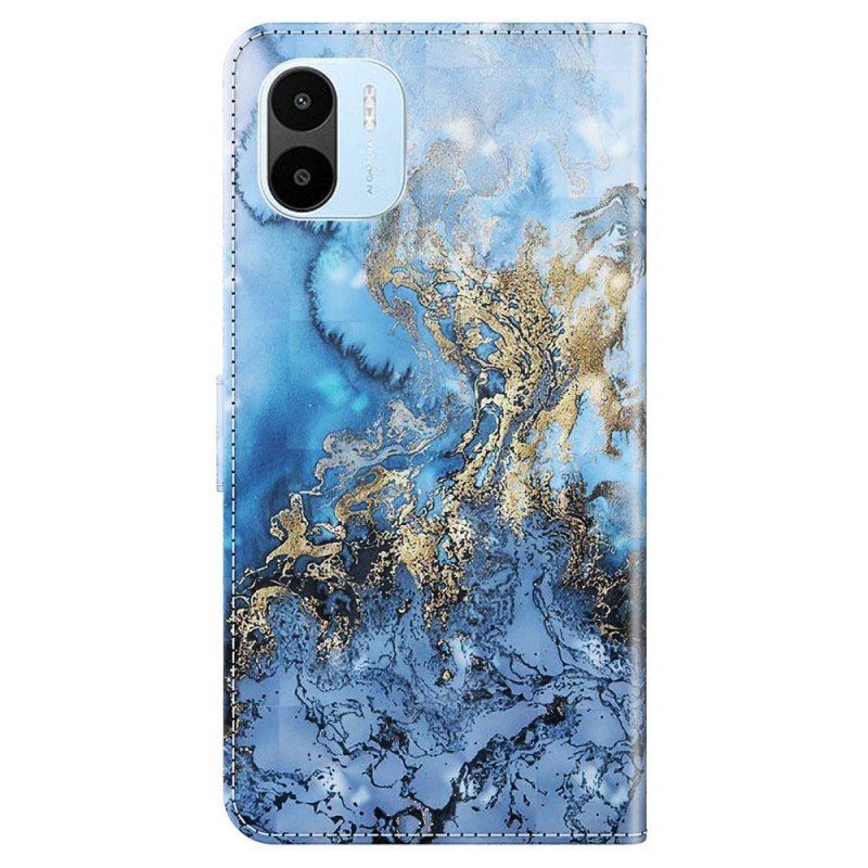 Fodral Xiaomi Redmi A1 Med Kedjar Strappy Marble Style