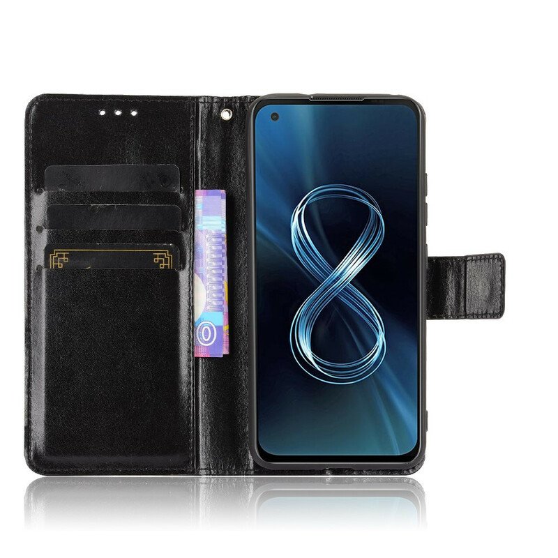 Fodral Asus Zenfone 8 Flashig Konstläder