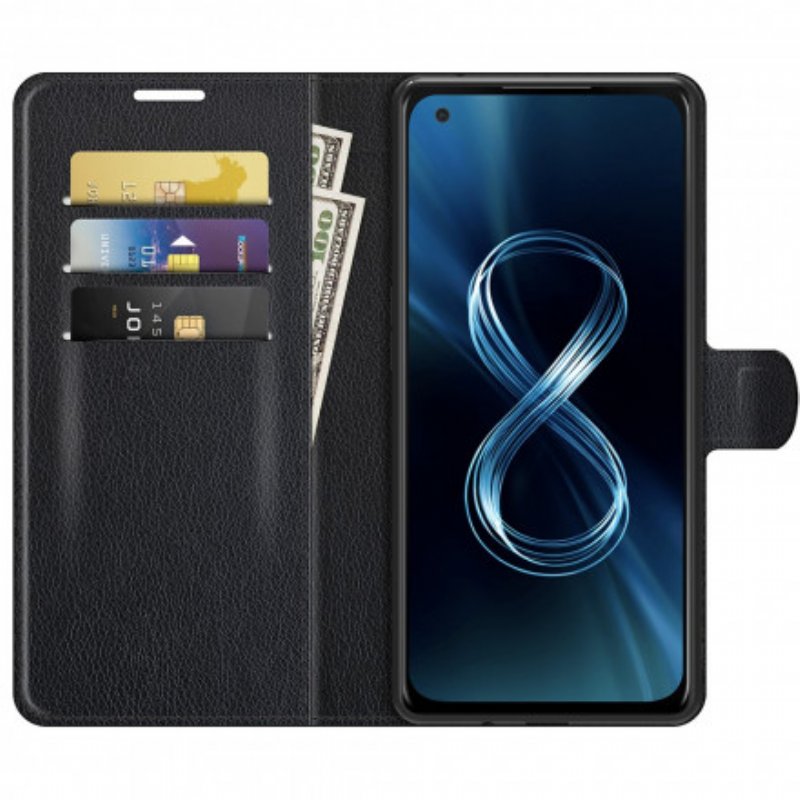 Fodral Asus Zenfone 8 Klassiskt Konstläder