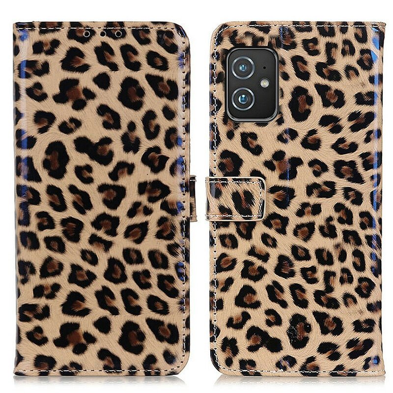 Fodral Asus Zenfone 8 Vanlig Leopard