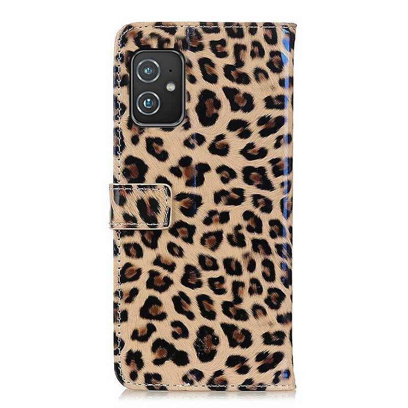 Fodral Asus Zenfone 8 Vanlig Leopard