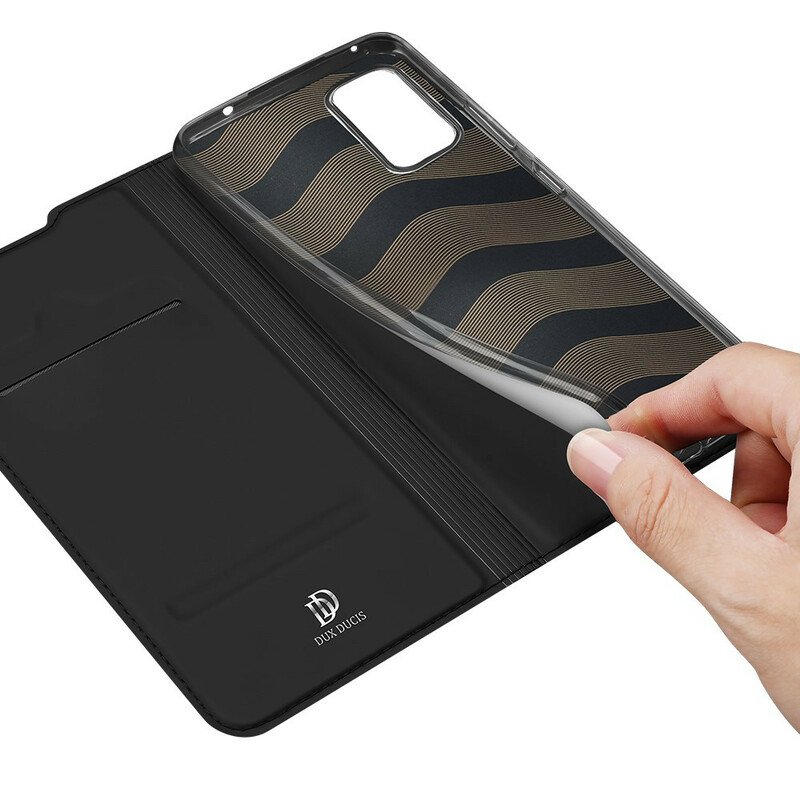 Folio-fodral Asus Zenfone 8 Läderfodral Skin Pro Dux Ducis