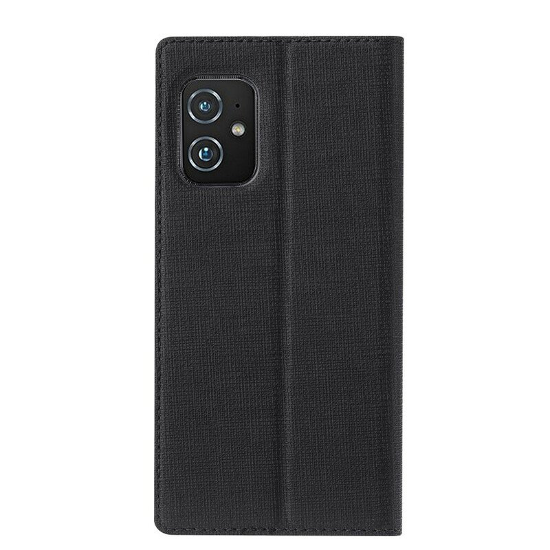 Folio-fodral Asus Zenfone 8 Läderfodral Strukturerad Vili Dmx