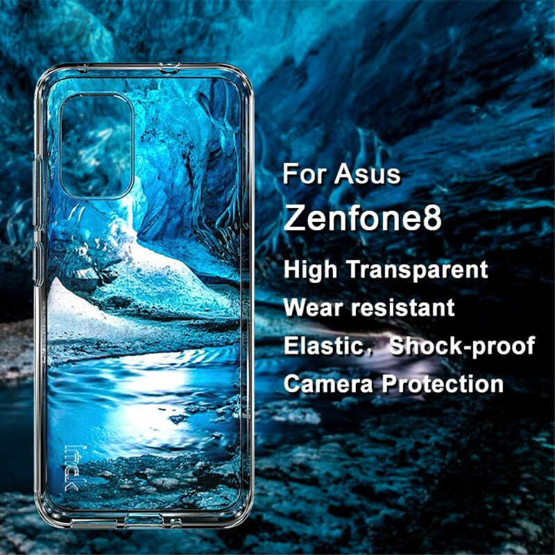 Skal Asus Zenfone 8 Imak Transparent