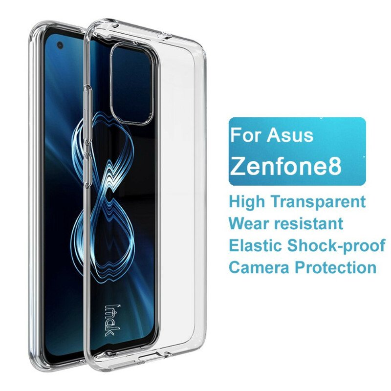 Skal Asus Zenfone 8 Imak Transparent