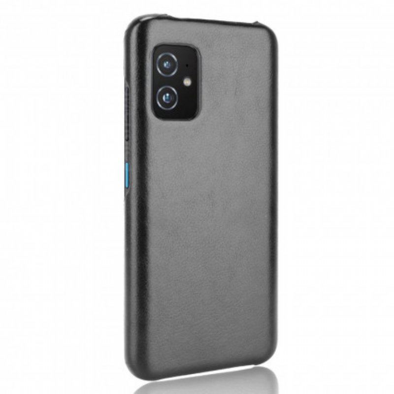 Skal Asus Zenfone 8 Litchi Lädereffekt