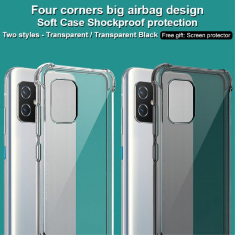 Skal Asus Zenfone 8 Transparent Silky Imak