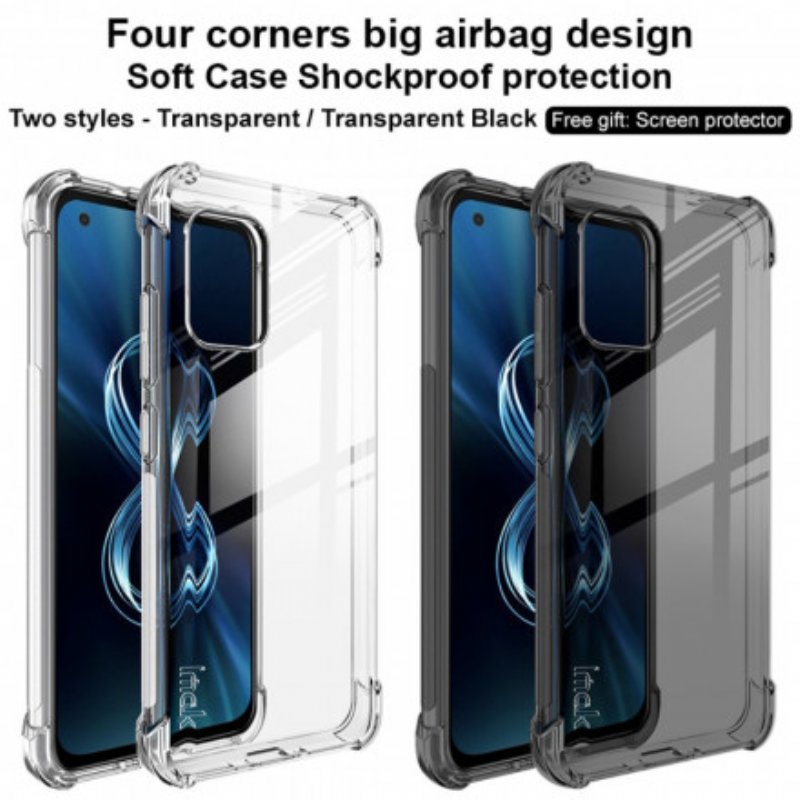 Skal Asus Zenfone 8 Transparent Silky Imak