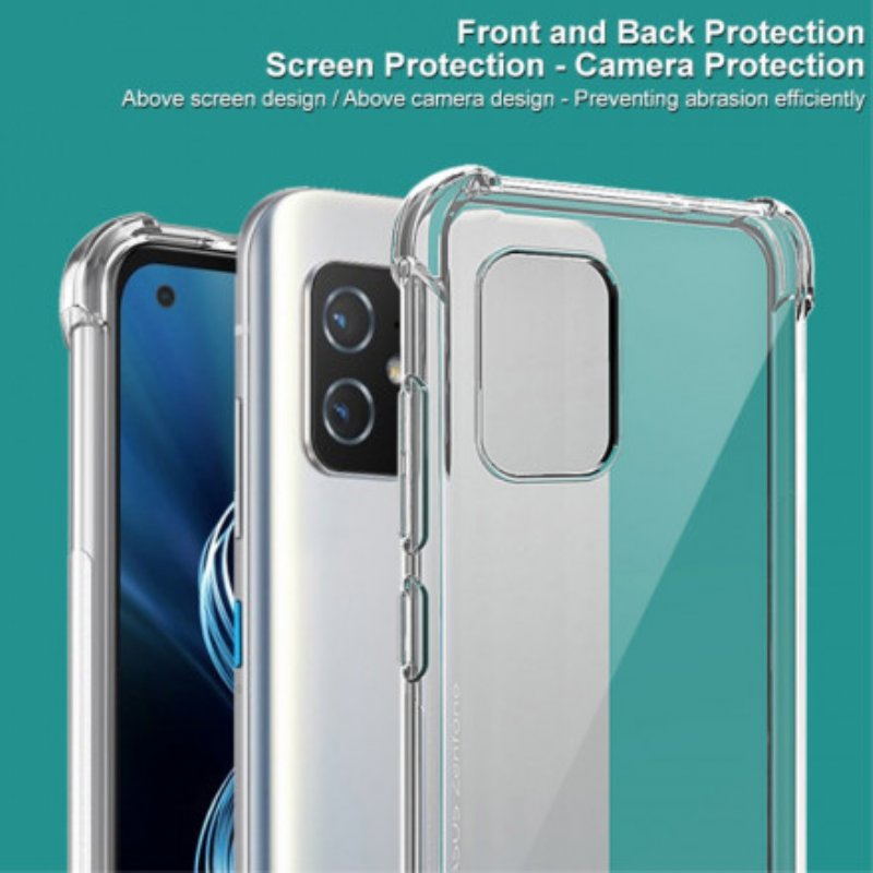 Skal Asus Zenfone 8 Transparent Silky Imak