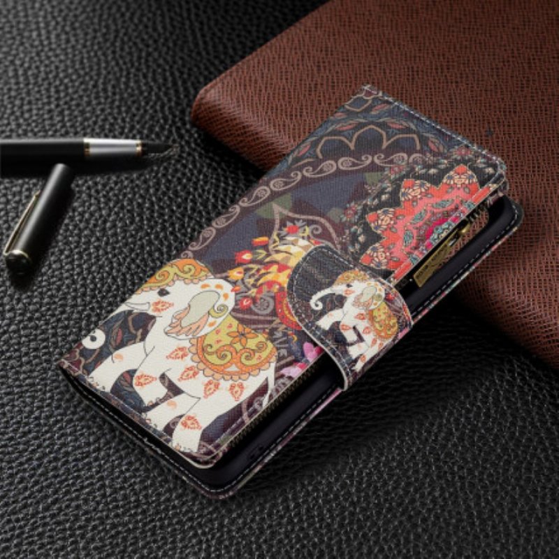 Fodral Oppo A94 5G Elephant Zip-ficka