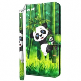 Fodral Oppo A94 5G Panda Med Snodd