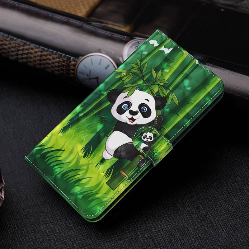 Fodral Oppo A94 5G Panda Med Snodd