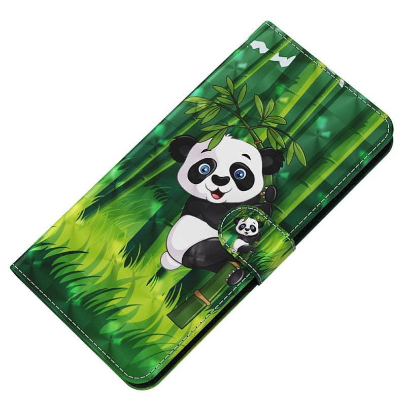 Fodral Oppo A94 5G Panda Med Snodd