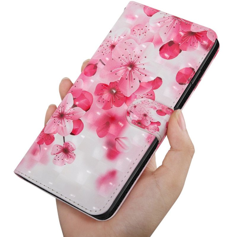 Fodral Oppo A94 5G Rosblommor Med Snodd