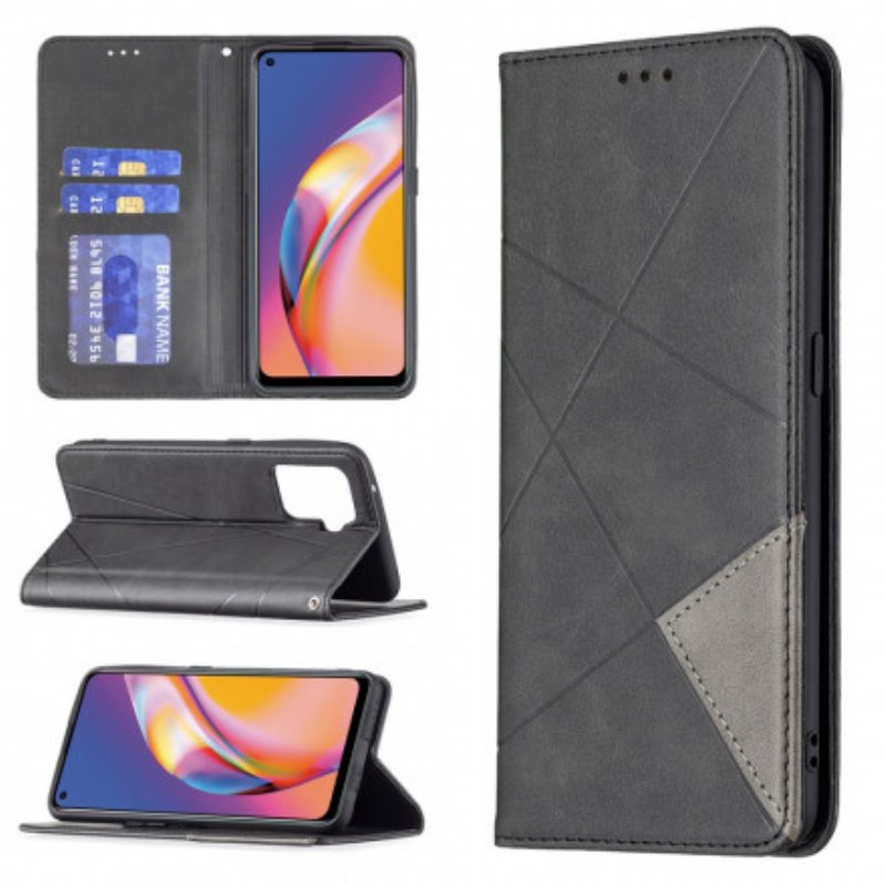 Folio-fodral Oppo A94 5G Läderfodral Artist Stil