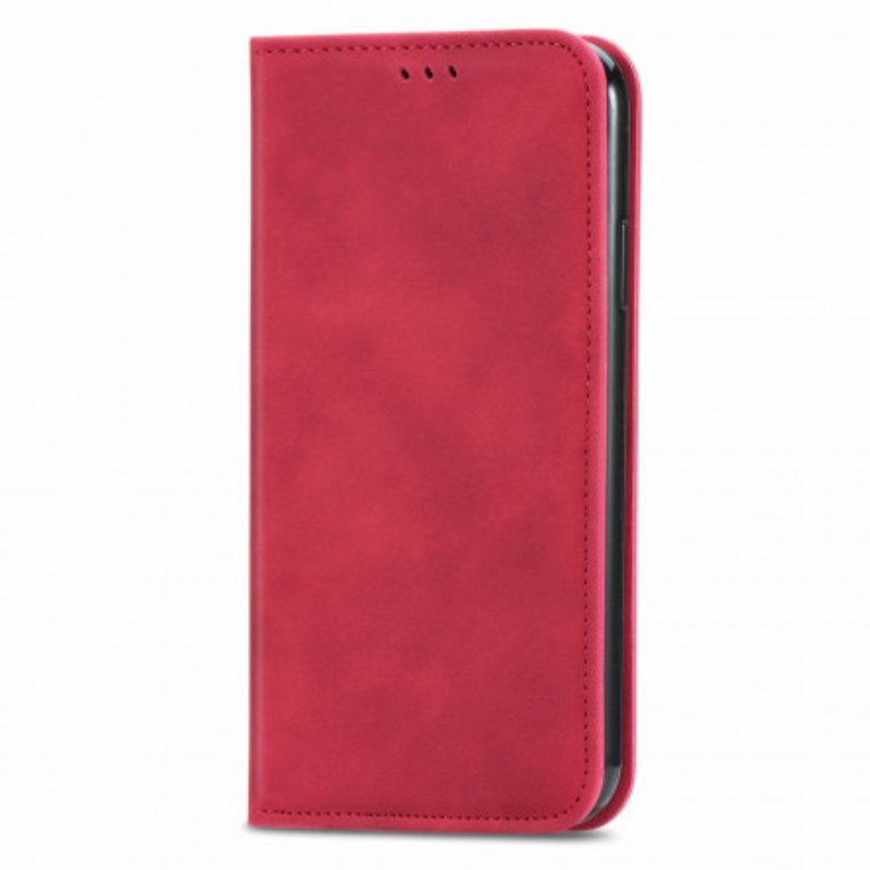 Folio-fodral Oppo A94 5G Läderfodral Hudberöring