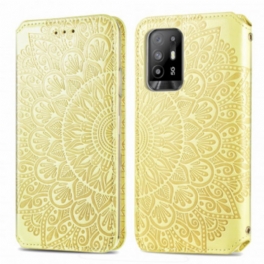 Folio-fodral Oppo A94 5G Läderfodral Mandala