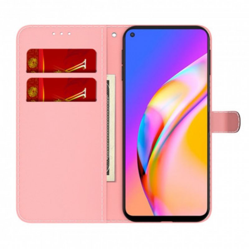 Folio-fodral Oppo A94 5G Vattenfärg