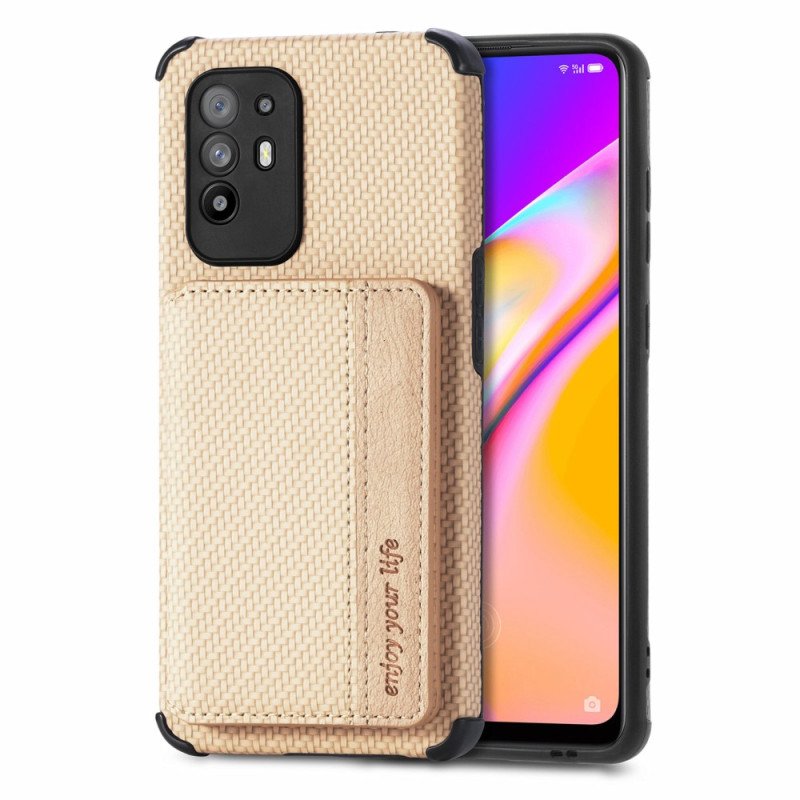 Skal Oppo A94 5G Korthållare I Kolfiber