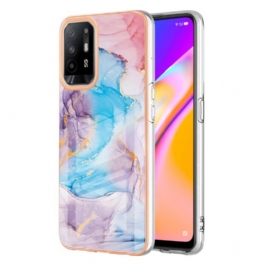 Skal Oppo A94 5G Pastell Marmor