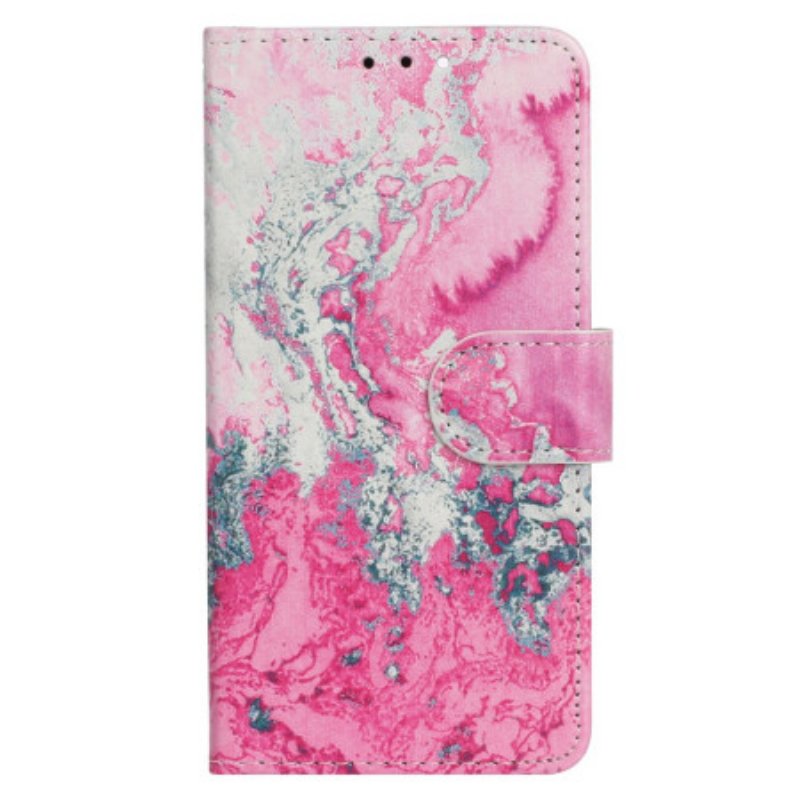 Fodral Samsung Galaxy S24 Fe Rosa Havsvattenmarmor