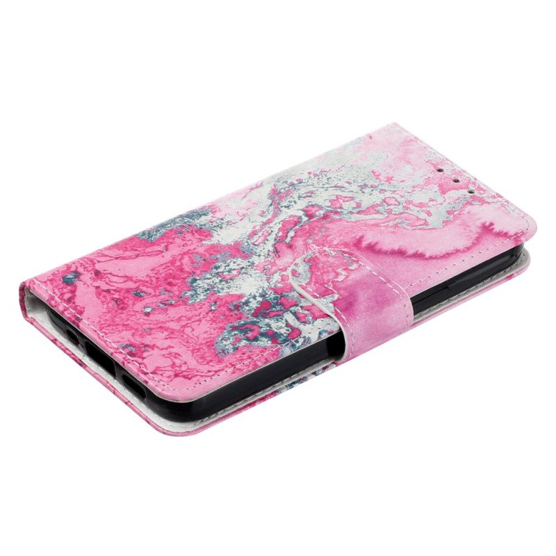 Fodral Samsung Galaxy S24 Fe Rosa Havsvattenmarmor