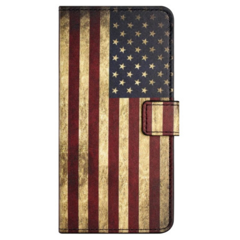 Fodral Samsung Galaxy S24 Fe Vintage Amerikansk Flagga