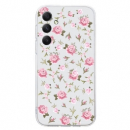 Skal Samsung Galaxy S24 Fe Blommor