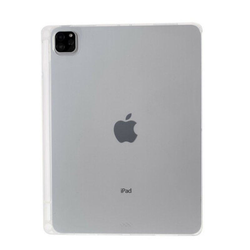 Skal iPad Pro 12.9" (2022) Genomskinlig Pennhållare