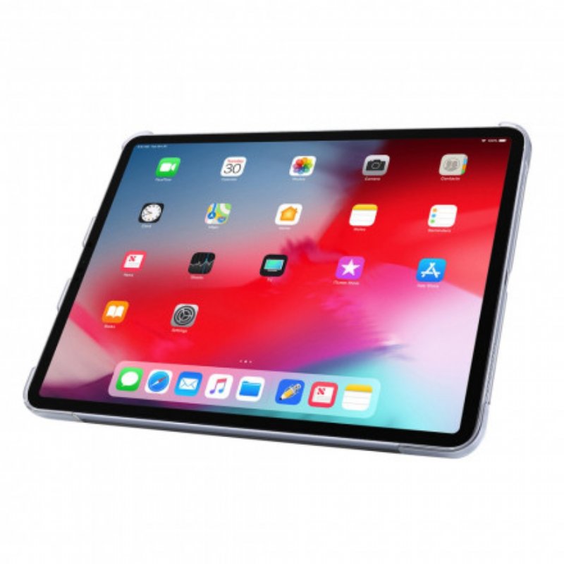 Skal iPad Pro 12.9" (2022) Konsistens I Konstläder Siden