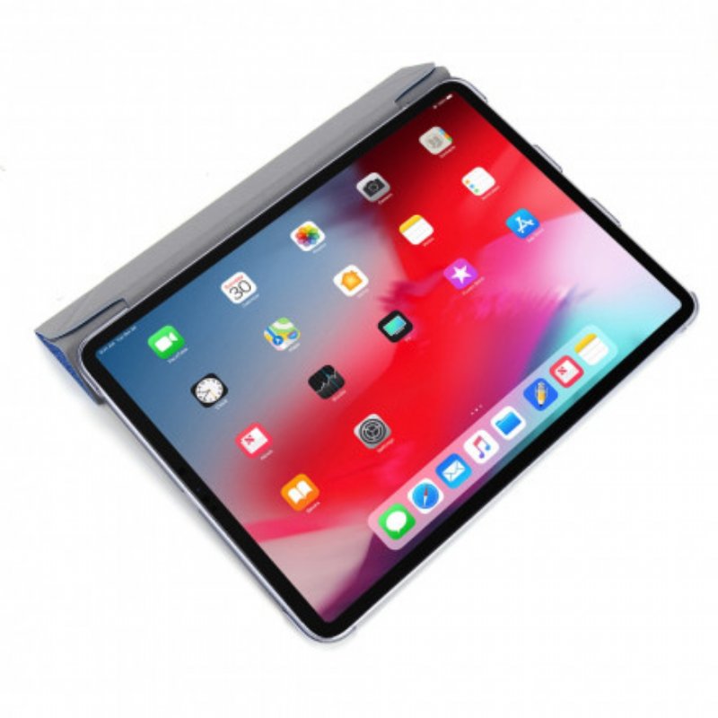 Skal iPad Pro 12.9" (2022) Konsistens I Konstläder Siden