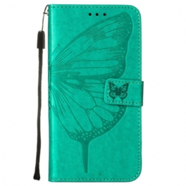 Fodral Samsung Galaxy S23 Plus 5G Med Kedjar Barock Strappy Butterfly