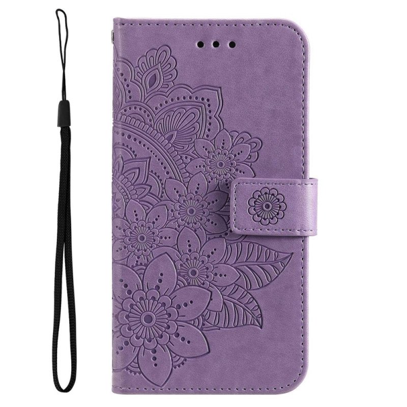 Fodral Samsung Galaxy S23 Plus 5G Med Kedjar Strappy Mandala