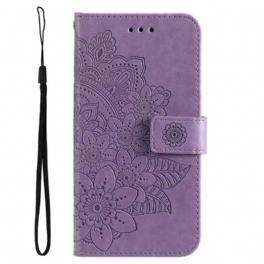 Fodral Samsung Galaxy S23 Plus 5G Med Kedjar Strappy Mandala