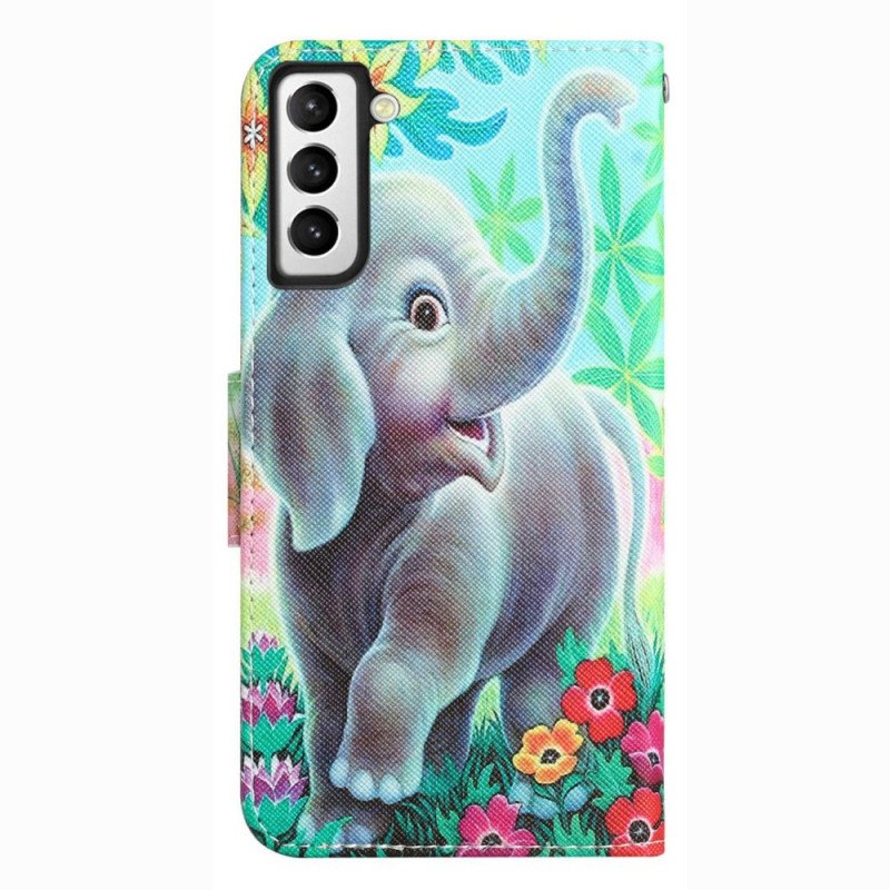 Fodral Samsung Galaxy S23 Plus 5G Med Kedjar Thong Elephant