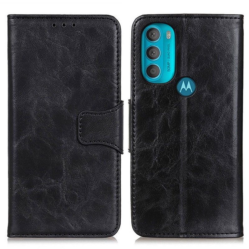 Fodral Moto G71 5G Folio-fodral Dubbelsidig Magnetisk Flik