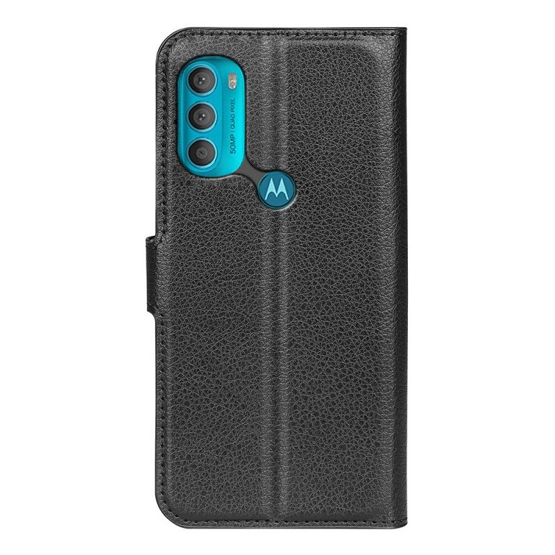 Folio-fodral Moto G71 5G Klassisk